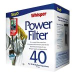 Tetra Whisper Power Filter: 3-in-1 Aquarium Filter, Up to 40-Gallons.