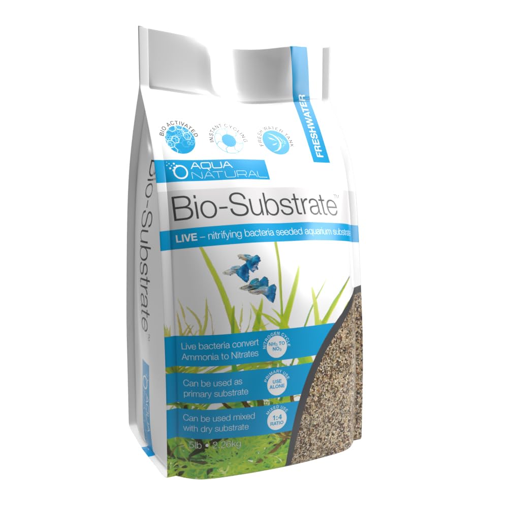 Aqua Natural: Bio-Active Nitrifying Bacteria Seeded Sand for Aquariums (5lb)