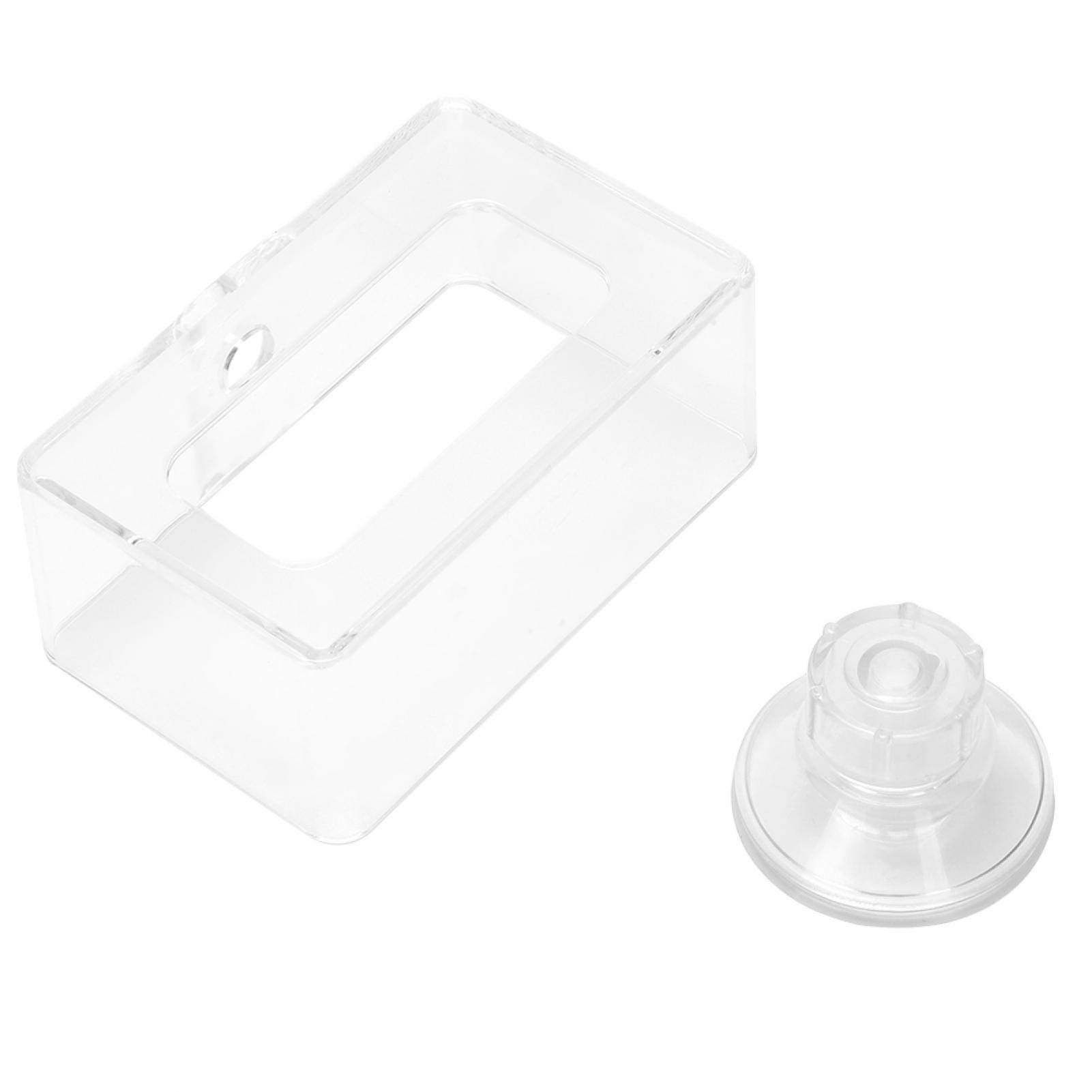 GLOGLOW Fish Feeding Ring: Acrylic Floating Food Feeder for Aquarium Fish