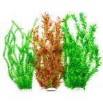 Aquabetta 3PCS Extra Large Realistic Aquarium Plant Set