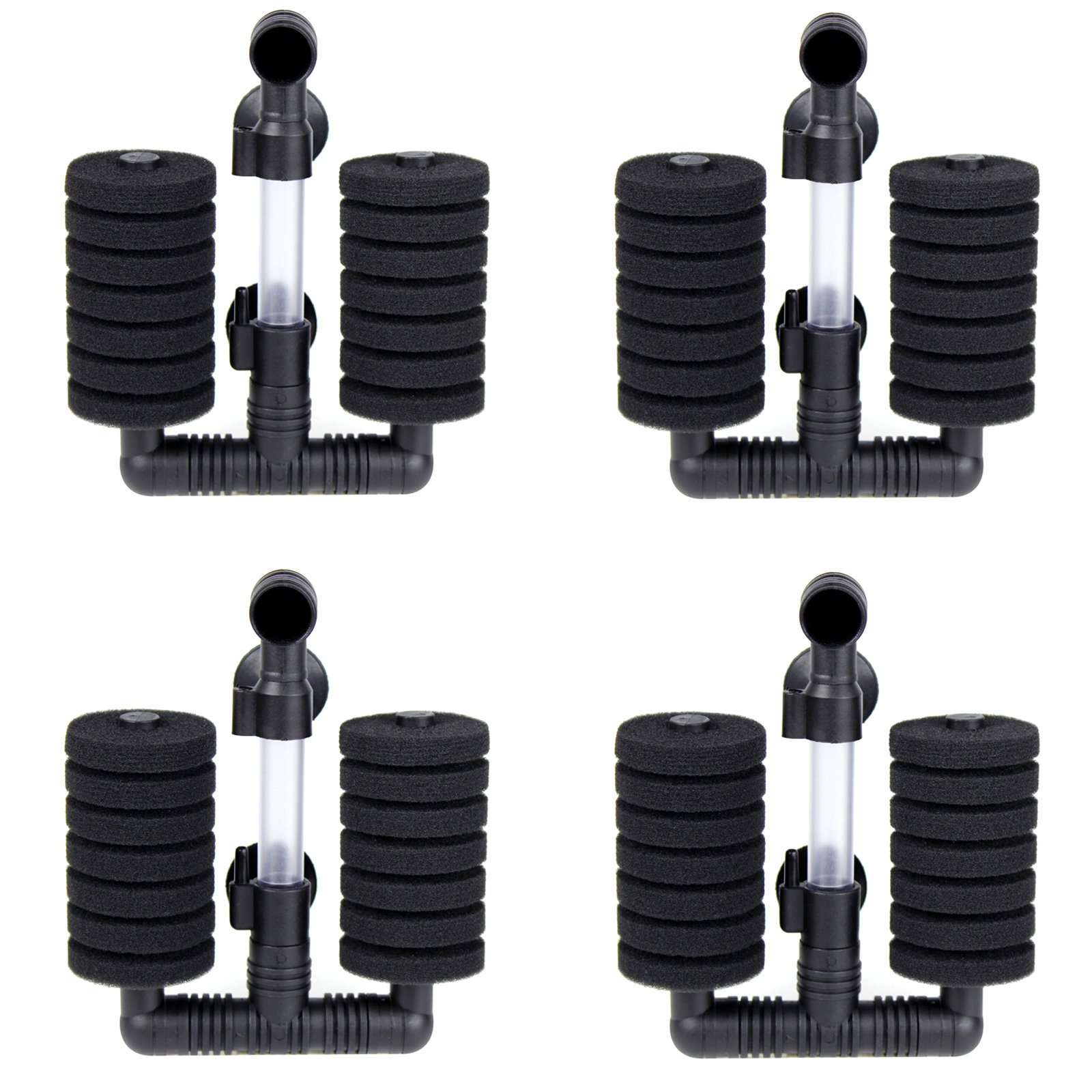 AQUANEAT Double Bio Sponge Filter for Fry and Nano Tanks