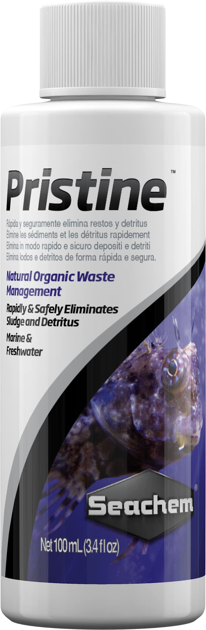 Seachem Pristine Aquarium Treatment, 500ml for Clean Aquariums