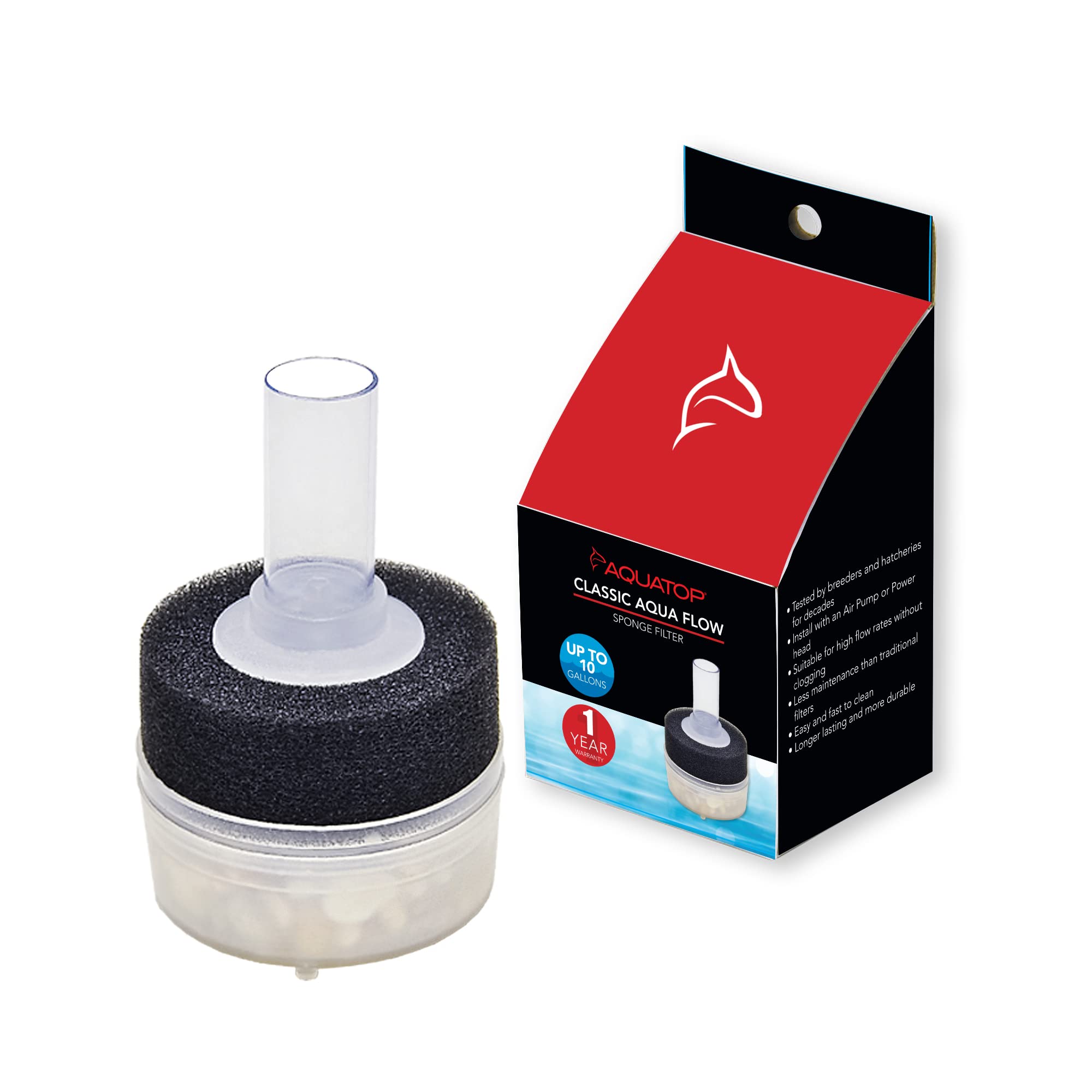 Aquatop CAF-40 Internal Sponge Filter for Up to 40 Gallons