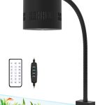 Lominie 6500K LED Aquarium Light with Remote for Freshwater Tanks