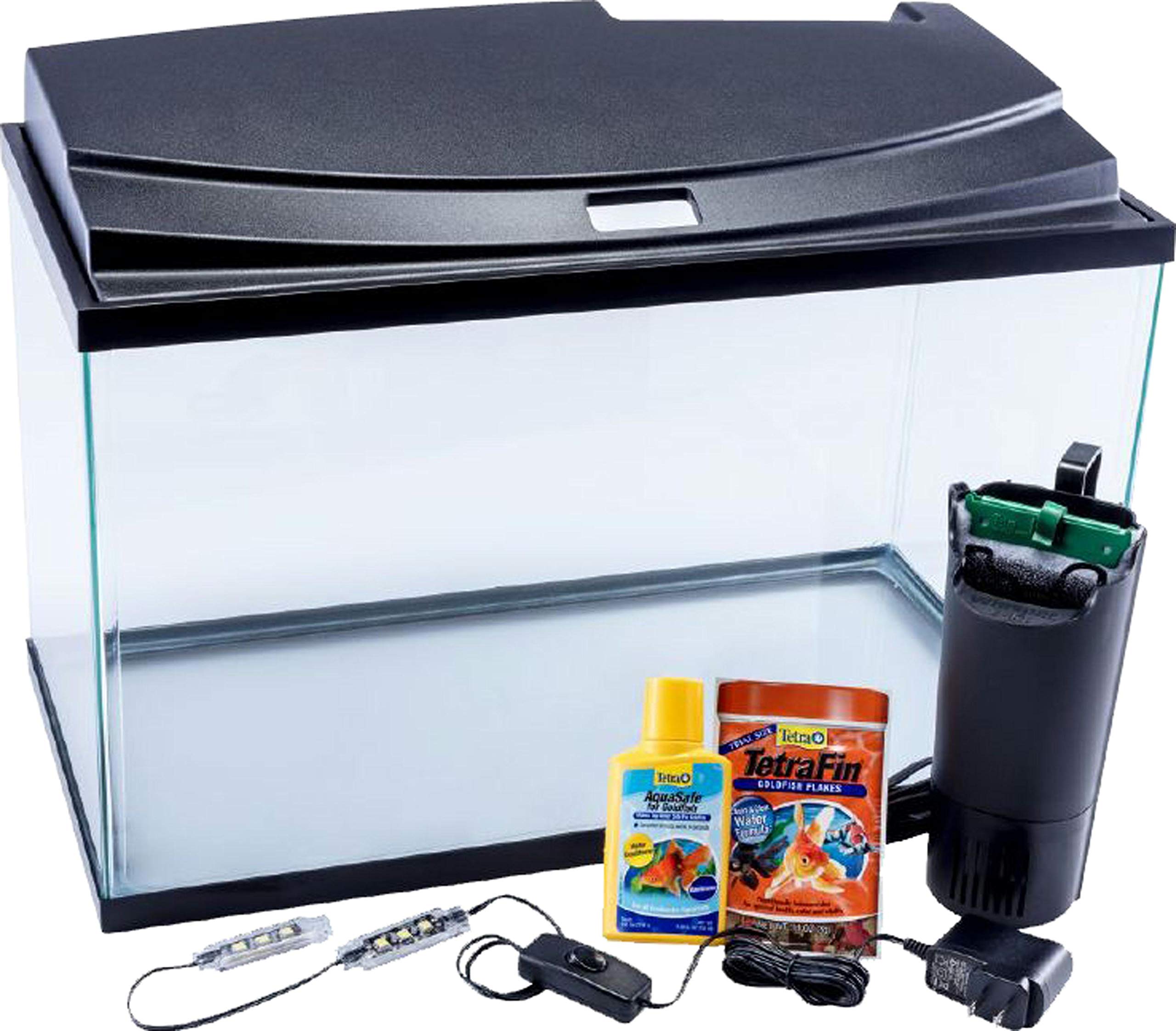 Tetra Goldfish LED Kit: Complete 10-Gallon Aquarium with Lighting & Filter