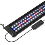 AquaGlow 36″-44″ LED Aquarium Light with Timer and Dimming