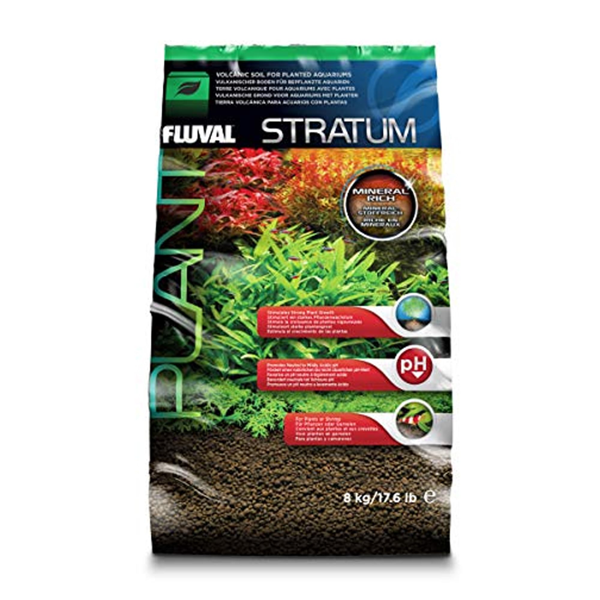 Fluval Plant and Shrimp Stratum for Freshwater Aquariums, 17.6 lbs.