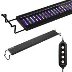 GLOWRIUM 2025 Waterproof LED Aquarium Light with Timer and Modes