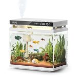 AquaTech Smart Aquarium Kit: 2 Gal Self-Cleaning with LED Lights