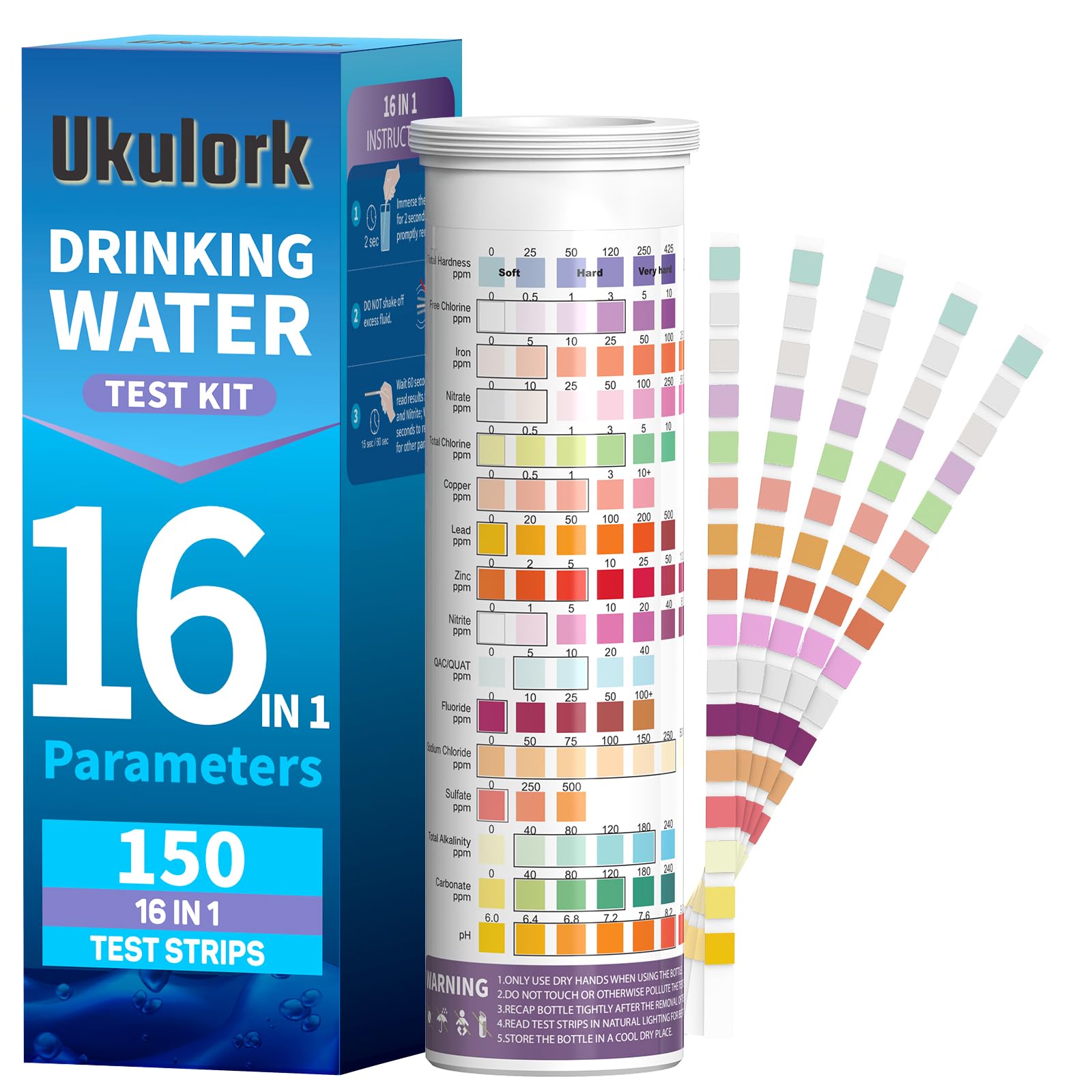 Brand Name: 16-in-1 Water Testing Kits for Home Use