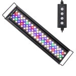 Hygger LED Aquarium Light: Timer, 24/7 Cycle, Full Spectrum 18-24″