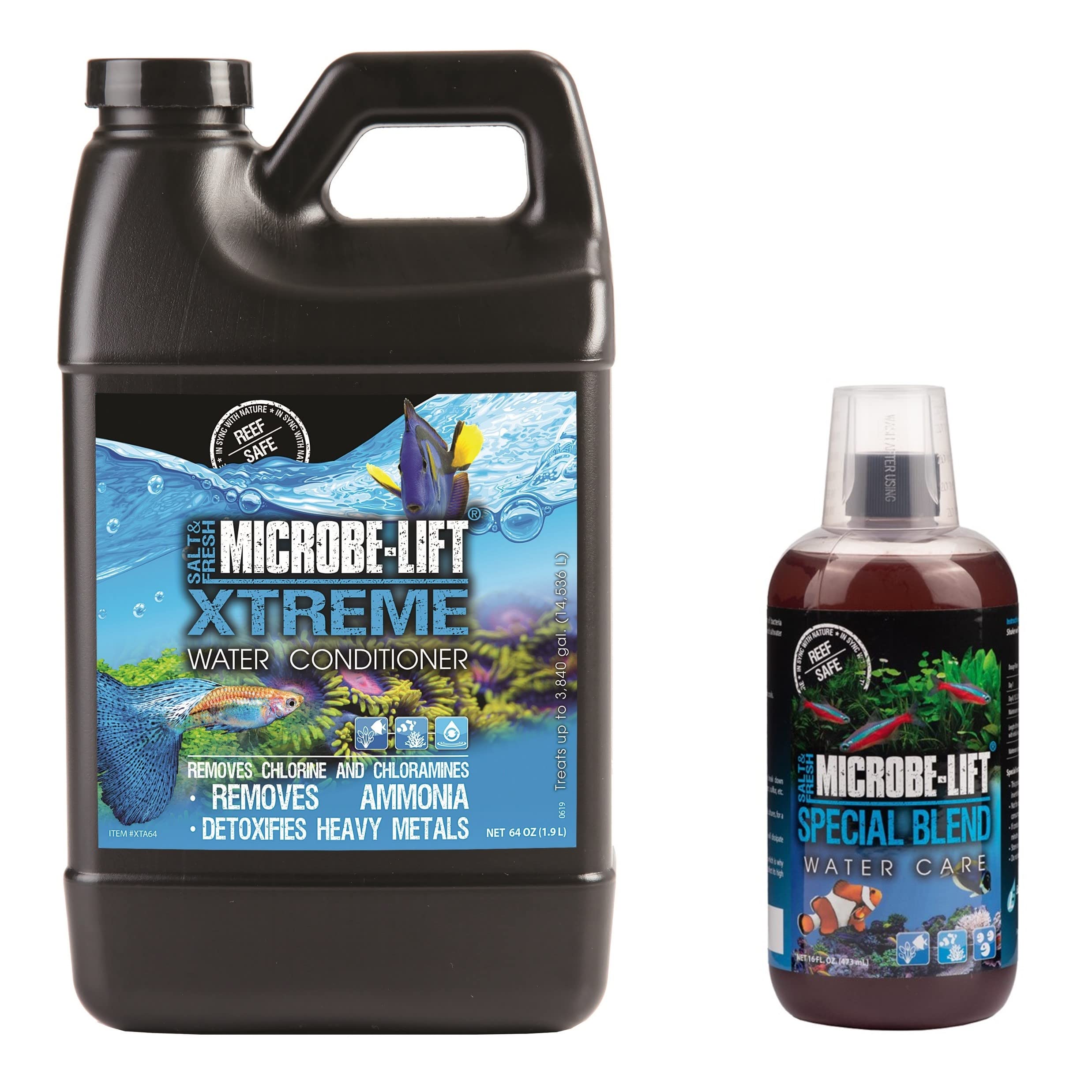 MICROBE-LIFT XTA04 Water Conditioner for Aquariums, 4 Ounces