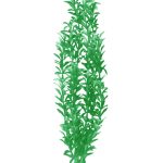 Penn-Plax 3-Piece Realistic Green Aquarium Plant Bundle, 16” Height