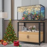 Aquatic Essentials Metal Aquarium Stand with Storage, 40-50 Gallon