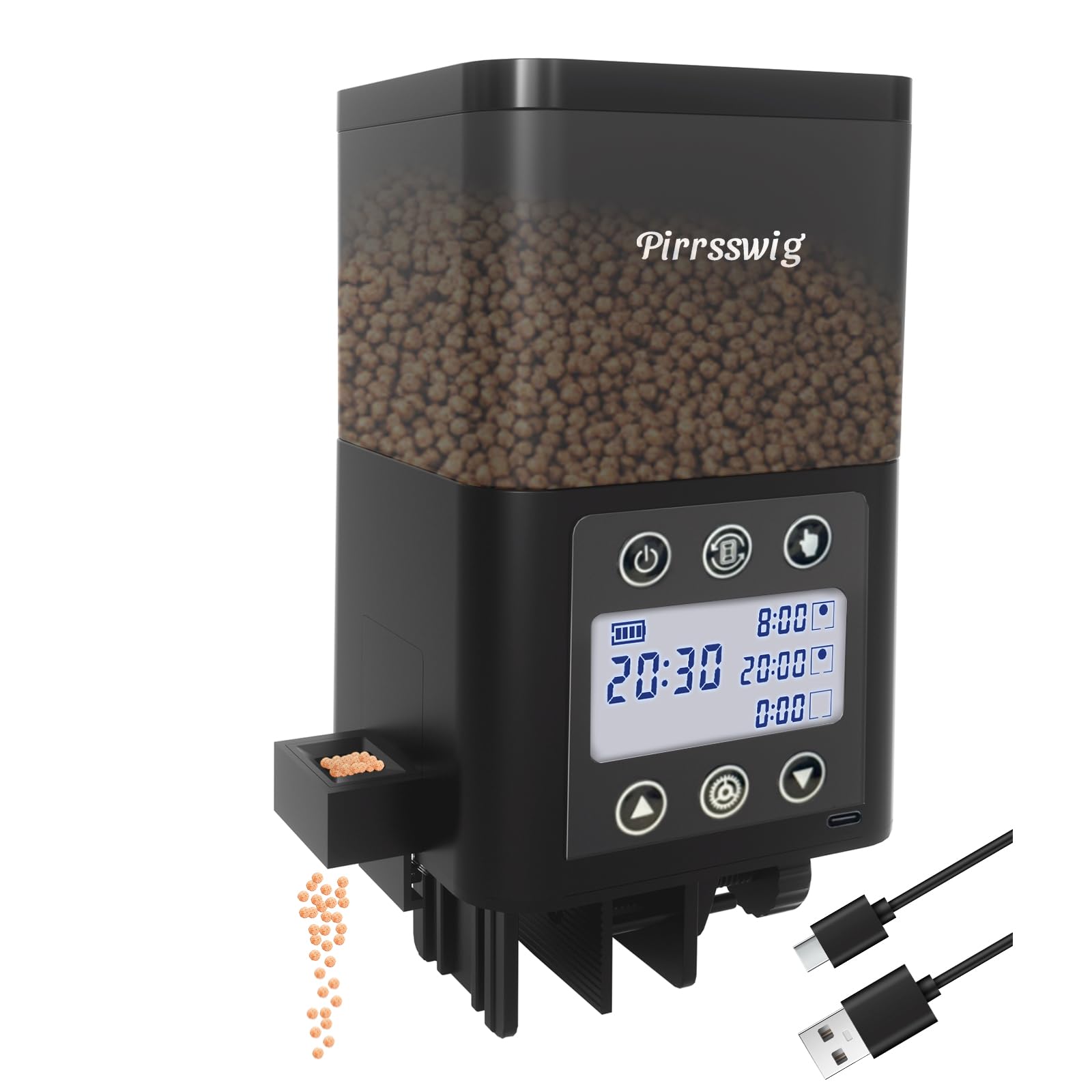 Brand Name: Automatic Fish Feeder with Timer and Moisture Protection