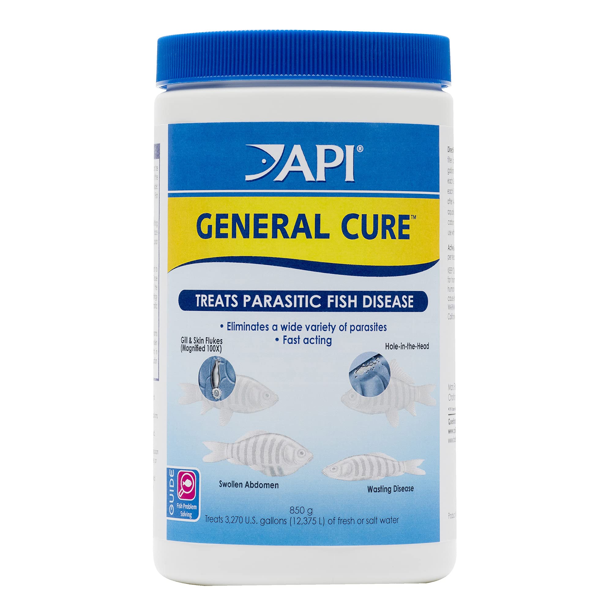 API GENERAL CURE 10-Count Box for Freshwater and Saltwater Fish