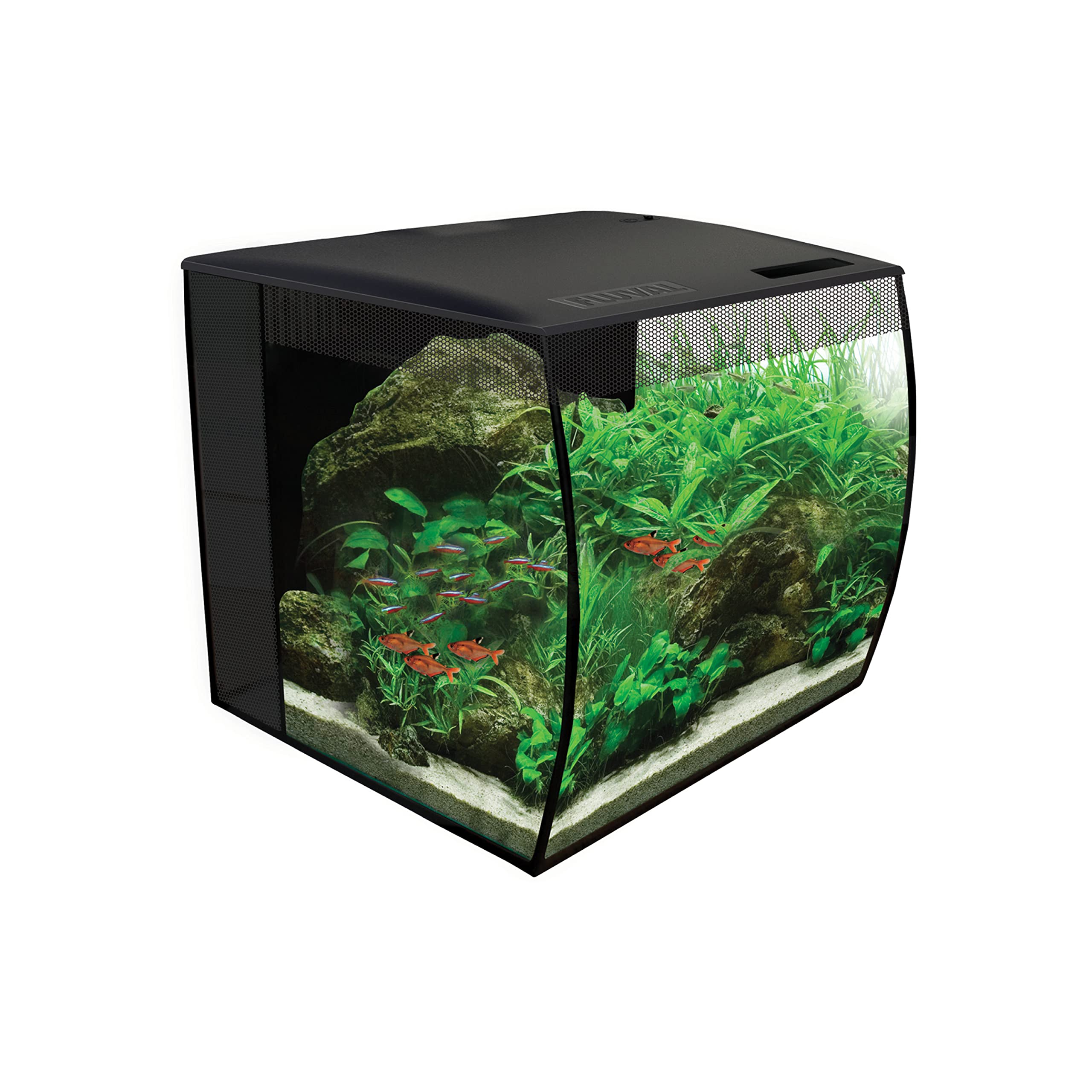 Hagen Flex Freshwater Kit - Black - 15 Gallon Aquarium