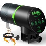 Papettly Automatic Fish Feeder with Timer and Feeding Ring